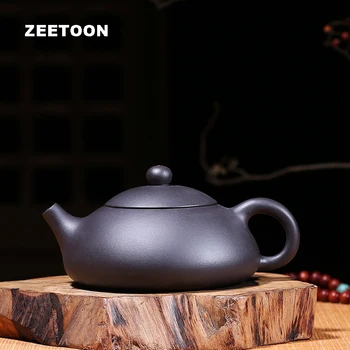 

250cc Authentic Yixing Teapot Purple Clay Master Handmade China Health Kung Fu Tea Set Zisha Black Mud Puer Banyue Dong Piao Pot