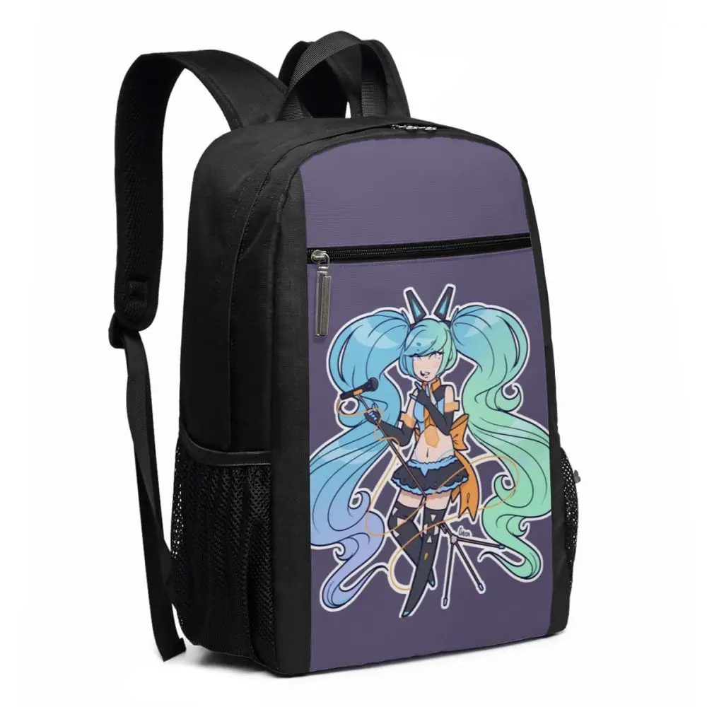 Miku Hatsune рюкзак рюкзаки с Мику Мужская Женская Подростковая сумка