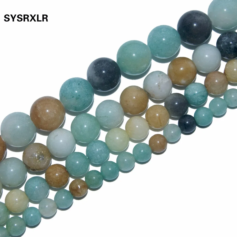 

Wholesale High-Quality Color Mixing Stone Beads For Jewelry Making Bead Diy Bracelet Necklace 4 / 6 / 8 / 10 / 12 MM 15 "Strand