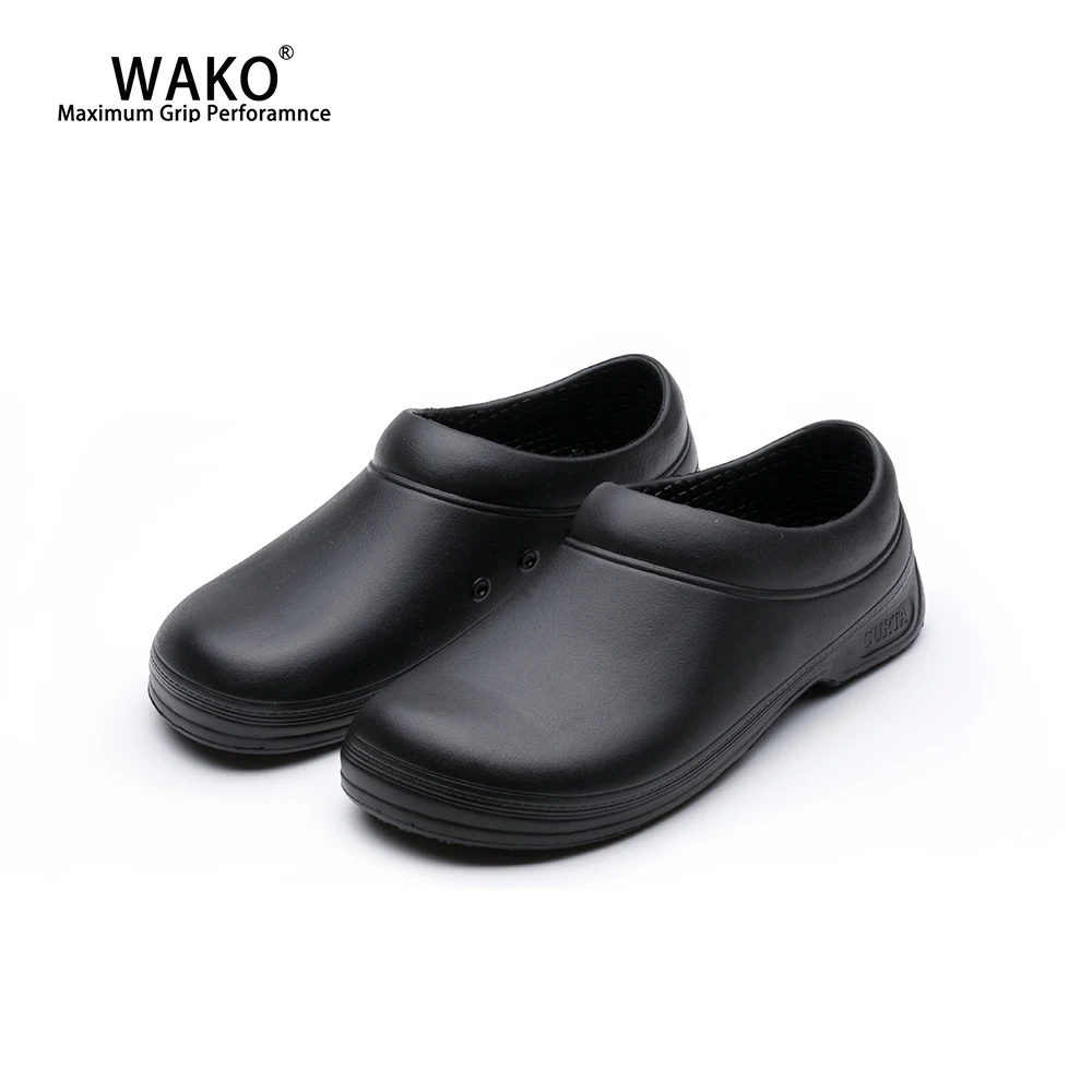 WAKO Men Chef Shoes Non-Slip Restaurant Kitchen Safety Work Shoes Anti-Skid Women Cook Shoes Slip On Hotel Surgical Shoes 9031 WAKO Men Chef Shoes Non-Slip Restaurant Kitchen Safety Work Shoes Anti-Skid Women Cook Shoes Slip On Hotel Surgical Shoes 9031