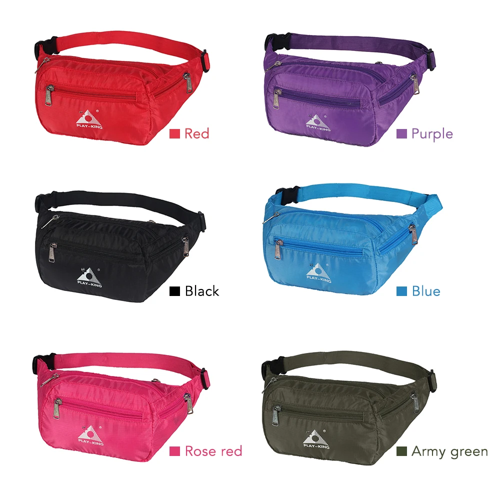 Outdoor Ultralight Foldable Waist Bag Water Resistant Adjustable Waist Belt Fanny Pack Cell Phone Holder Bag for Men Women Outdoor Ultralight Foldable Waist Bag Water Resistant Adjustable Waist Belt Fanny Pack Cell Phone Holder Bag for Men Women