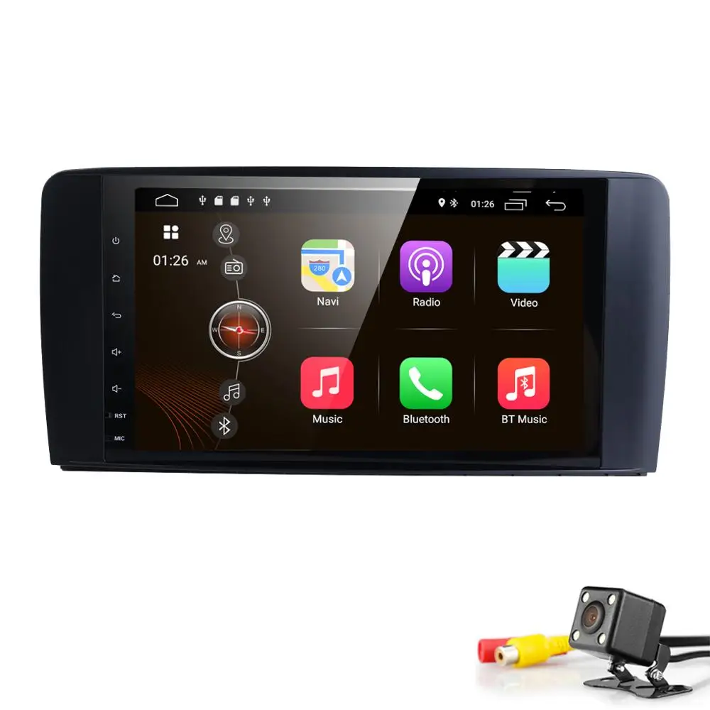 Flash Deal 9 "2 din autoRadio GPS Android 9.0 Car Multimedia Head unit for Mercedes Benz ML W164 ML350 GL X164 dinli 450 2005 -2012 WIFI 4G 0 Flash Deal 9 "2 din autoRadio GPS Android 9.0 Car Multimedia Head unit for Mercedes Benz ML W164 ML350 GL X164 dinli 450 2005 -2012 WIFI 4G 0