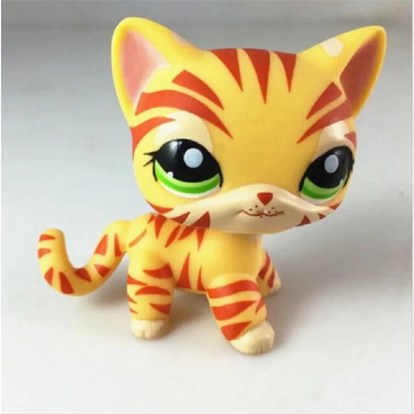 LP Pet Shop оранжевый и желтый полосатый тигр игрушки котята детские свободные милый