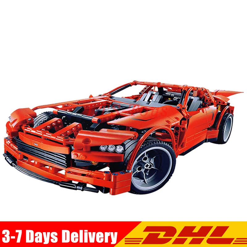 

2018 LEPIN 20028 technic 1281pcs Super car Model Building blocks Bricks Compatible Legoings 8070 Toys Christmas Gifts