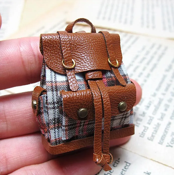 miniature backpack for dolls