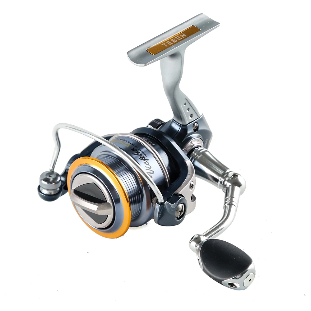 Surf Casting Fishing Reel Spinning Fishing Reel 8+1BB Gear Ratio 5.1:1 Aluminium Handle Carp Steering Wheel Spinning Reel Surf Casting Fishing Reel Spinning Fishing Reel 8+1BB Gear Ratio 5.1:1 Aluminium Handle Carp Steering Wheel Spinning Reel