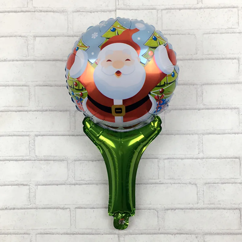 TSZWJ Новые рождественские ручные палочки для пожилых людей алюминиевые воздушные шары воздушный шар Детские игрушки Рождественские Вечерние - Цвет: Figure  Balloons