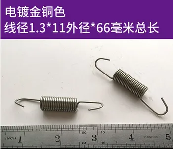 

A8 spring wire diameter 1.3mm wire diameter stainless steel high tension spring hook piano spring steel