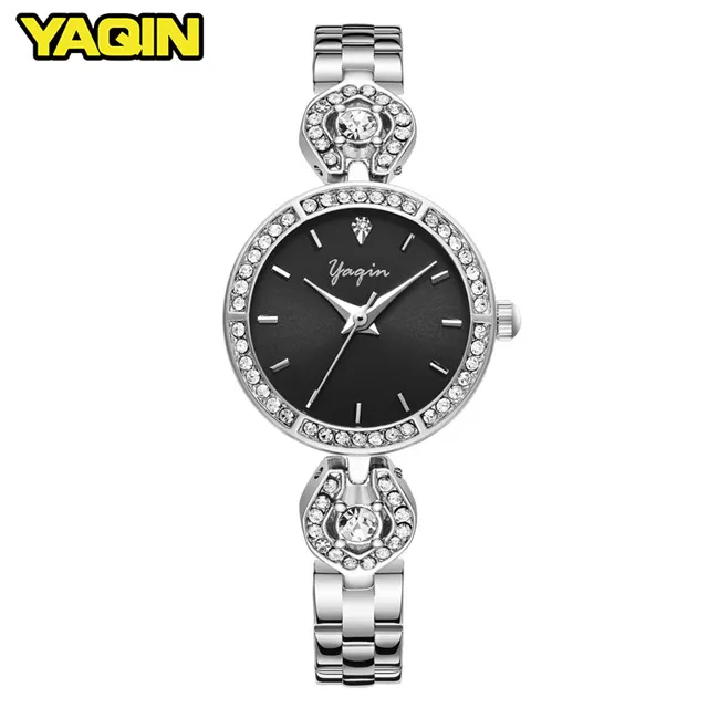 Модные женские часы Reloj Mujer нержавеющей стали женщины кварцевые
