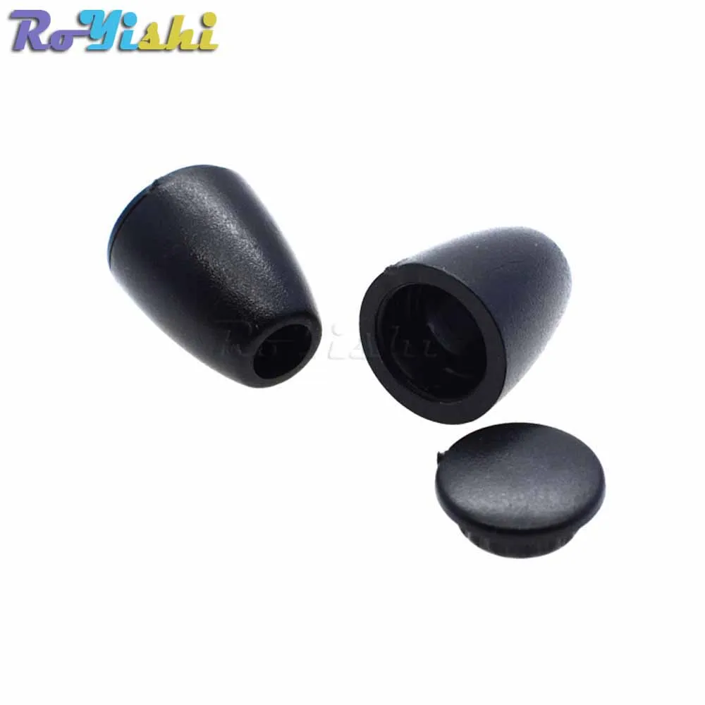 

10pcs/pack 1/8"(3mm)Plastic Bell Stopper With Lid Cap Cord Ends For Garment Accessories