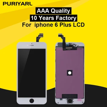 

10pcs Grade AAA Pantalla For Iphone 6 Plus LCD Screen Replacement For iphone 6 Plus Display Touch Screen Digitizer Assembly