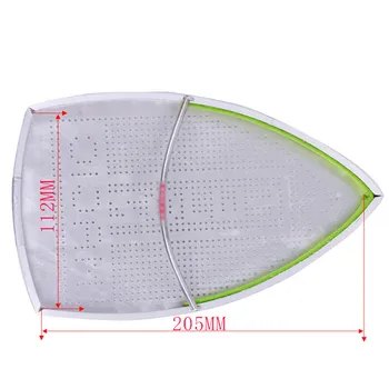 

1pc Iron Plate Cover Shoe 205*112mm #85 New Aluminum Made Industrial Electric Iron Parts Aid Board Heat Protective Sleeve