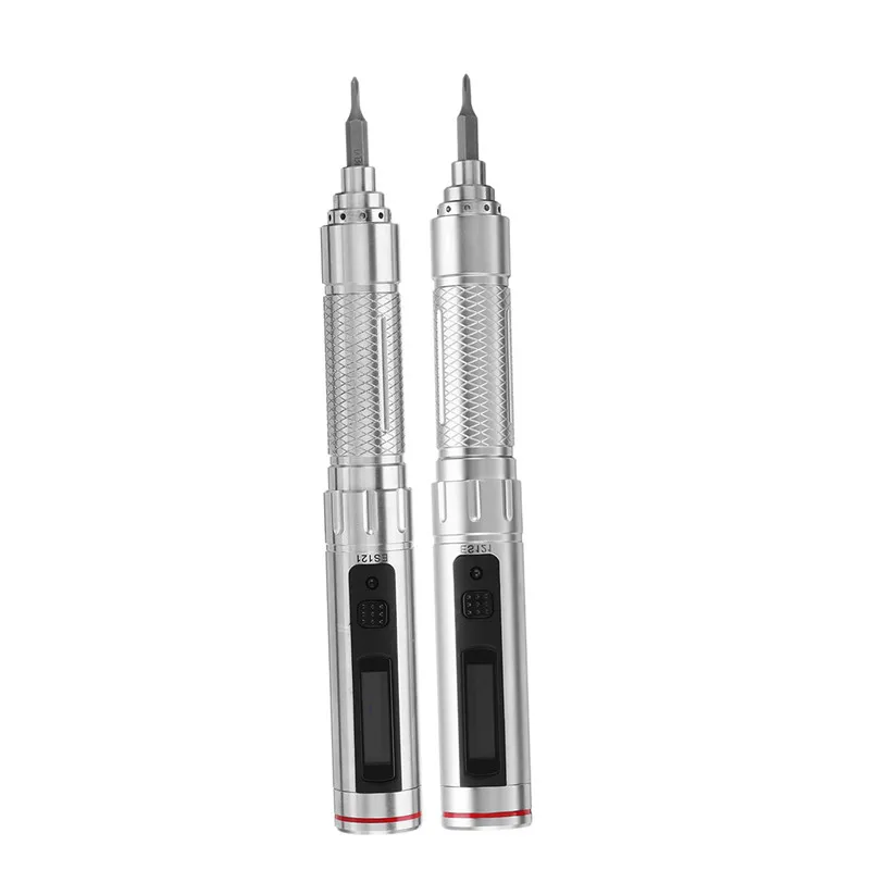 

ES121 Mini Precision Cordless Electric Screwdriver Smart Motion Control Power Screwriver with 16pcs 4mm Bit Set ES120 Upgrade