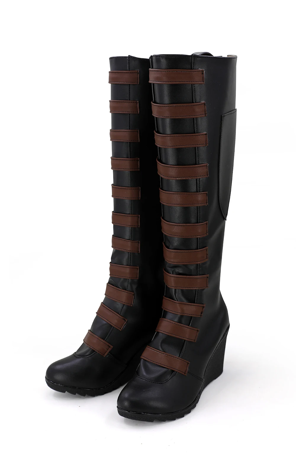 X-Men Deadpool Neena Thurman Domino Cosplay Boots Shoes (4)