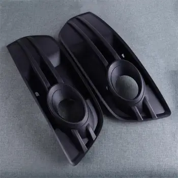 

Plastic Black Car Front Bumper Vent Fog Light Grill Grille Cover 8R0 807 681 A/8R0 807 682 A Fit For AUDI Q5 2009 2010 2011 2012