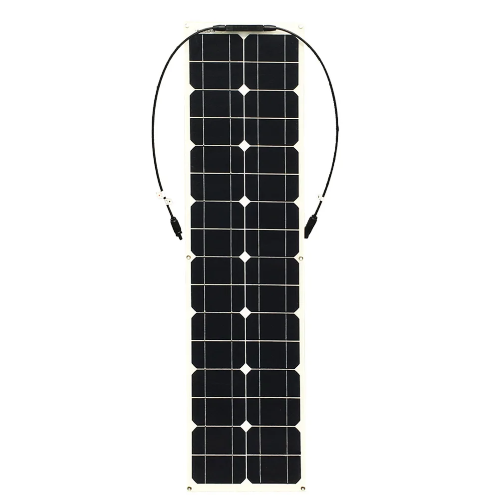 

Boguang 50w solar panel Monocrystalline silicon cell module DIY kit system 12v battery MC4 connector cable RV yacht power charge
