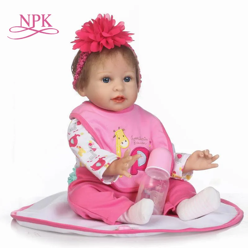 

NPK reborn doll with soft real gentle touch new design cloth body toys for children playing Christmas Gift