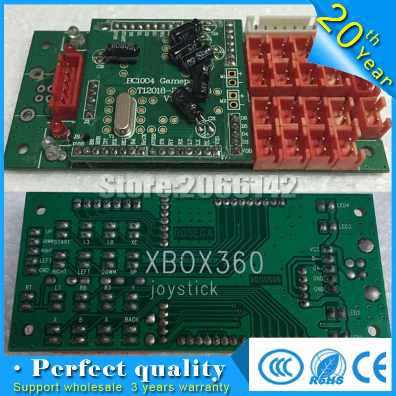 

New DIY USB Encoder Circuit board original chip XBOX360 XBOX360 arcade content rocker rocker circuit boards