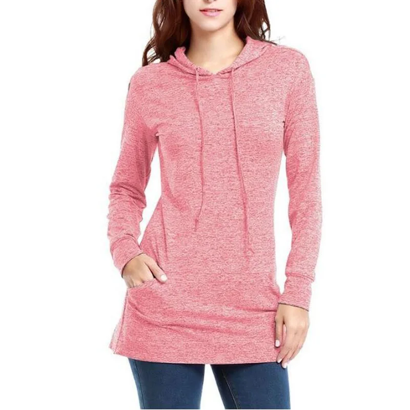 Women's Funnel Neck Hoodies Lightweight Pullover Hooded