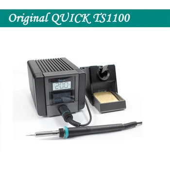 

Quick TS1100 Digital Display Lead-free Welding Station 90W Intelligent Constant Temperature Anti-static Adjustable Temperature