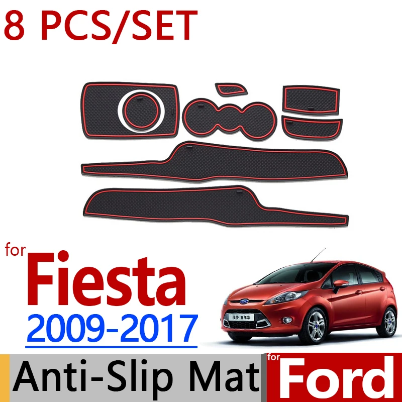 Element Premium Antislip Kofferbakvoering Voor Ford Fiesta 2009-2017 Hatchback