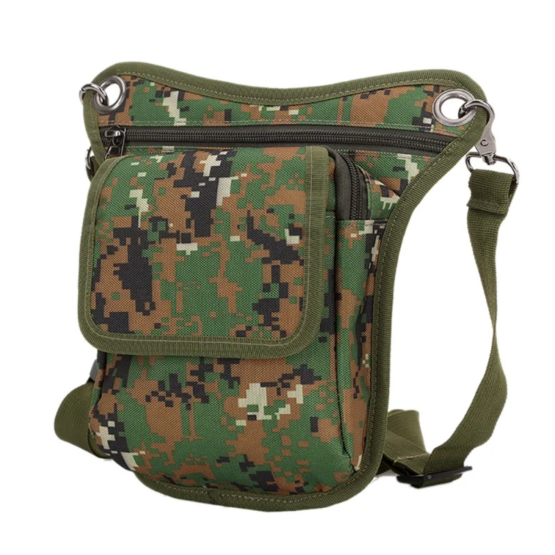 Outdoor Tactical Military Drop Leg Pouch Panel Utility Belts Pouch Bag