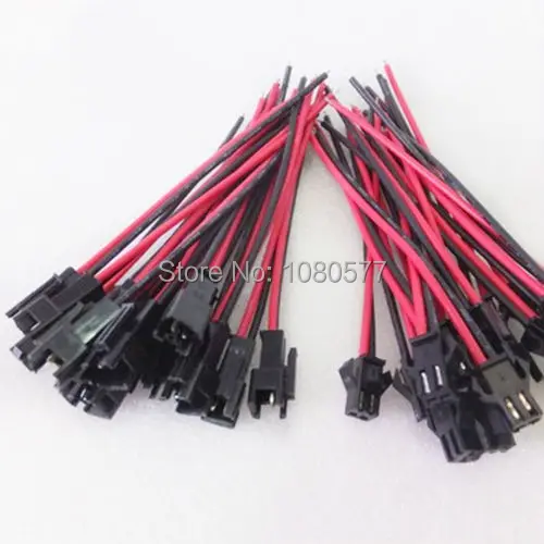 

2pin SMP 22awg LED Strip Connector, Male and Female Terminals Wire For LED Lights Connecting