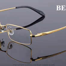 BETSION, чистые титановые Золотые очки, оправа, очки, очки для мужчин и женщин, Rx able