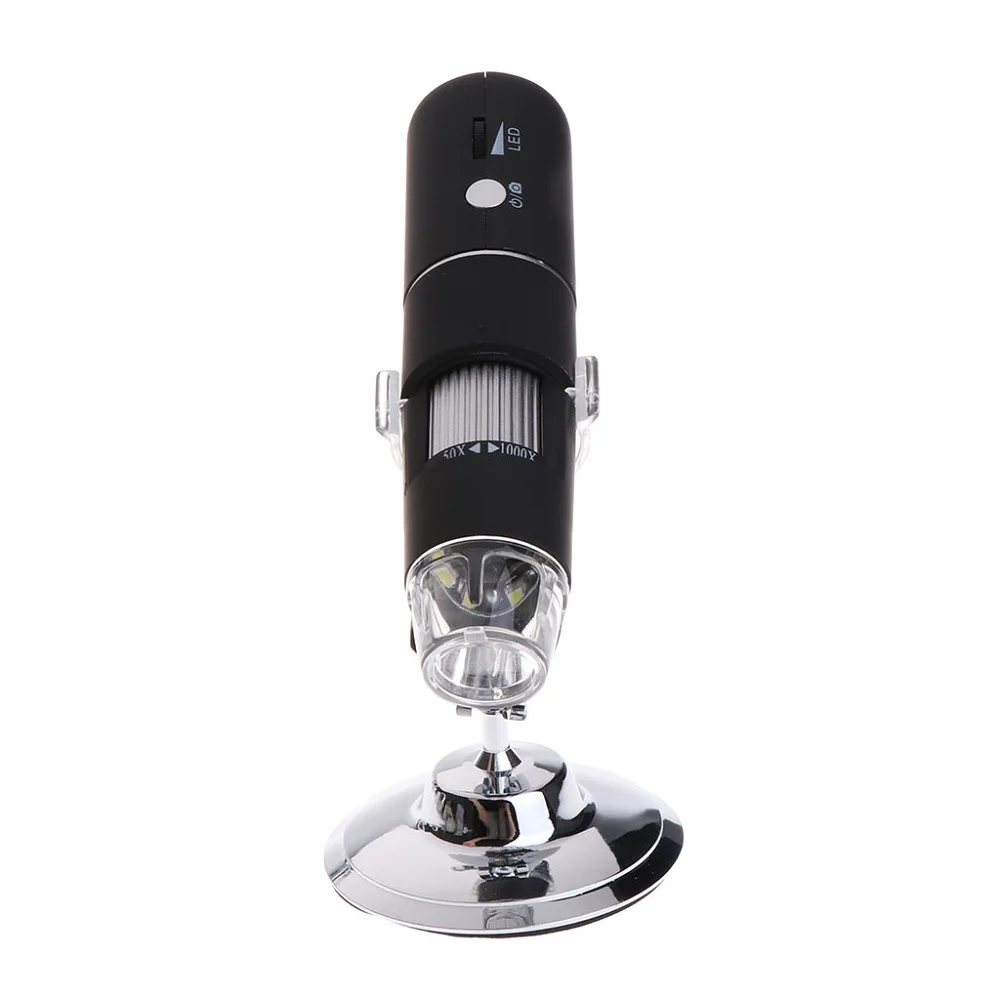 

NEW 2MP Full HD 1080P WIFI Digital 1000x Microscope Magnifier Camera for iPhone Android For iPad Built-in Rechargeable battery