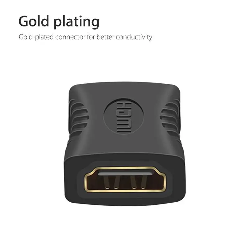 ABHU-10Pcs Hdmi Женский на Женский переходник удлинитель адаптер разъем F для Hdtv Hdcp