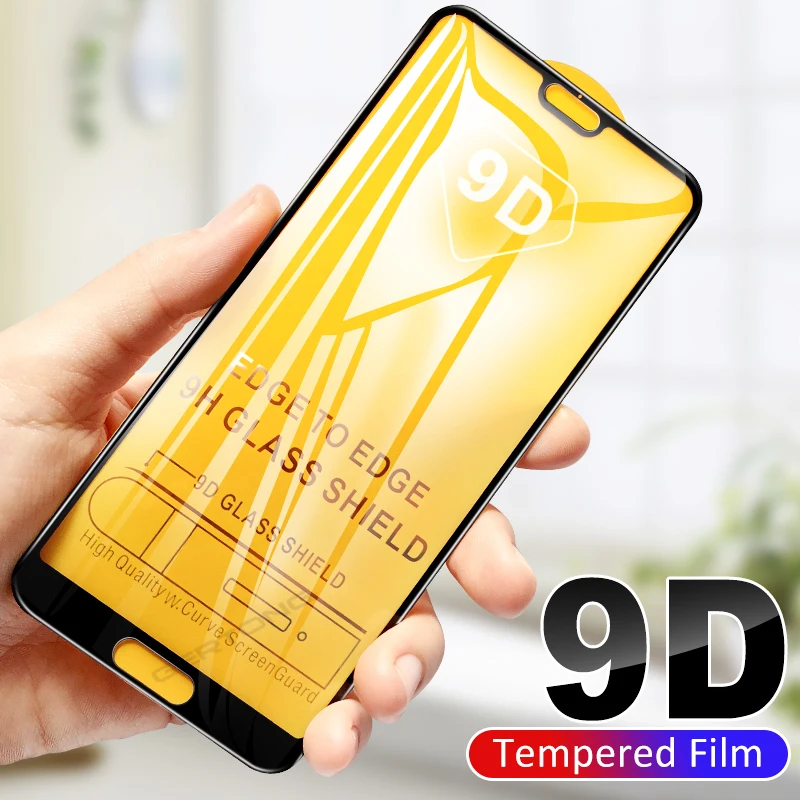 

9D Full Cover Tempered Glass For Huawei P30 Lite P20 P10 Mate 20 Lite P Smart 2019 For Honor 8X 10 9 Lite Screen Protector