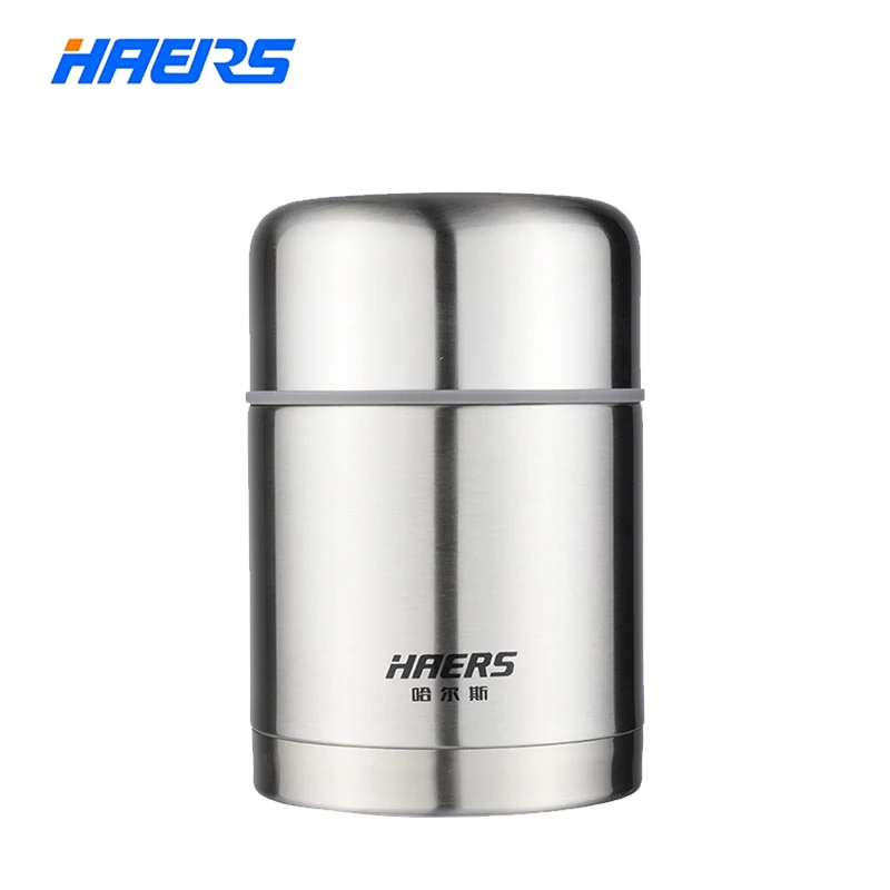 Haers Insulated Food Jar With font b Bag b font 600ml Stainless Steel Insulated Food Container