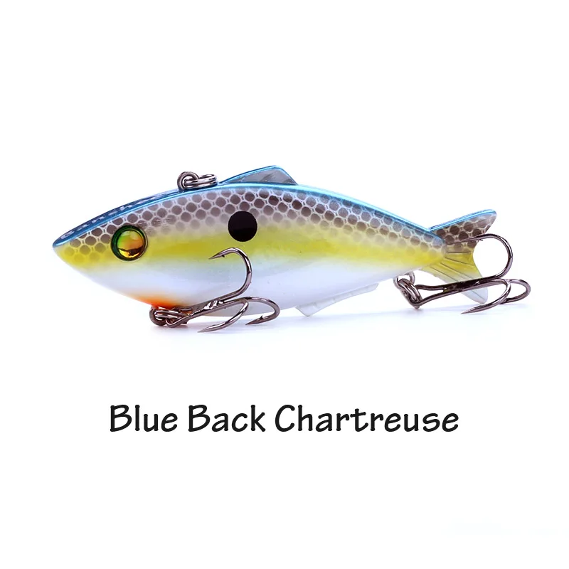 Рыболовная приманка погружающаяся Crankbait Waver Ghost VIB Vibe VV03 приманка isca искусственная жесткая приманки низкие частоты воблер peche leurre pesca - Цвет: Blue Back Chartreuse