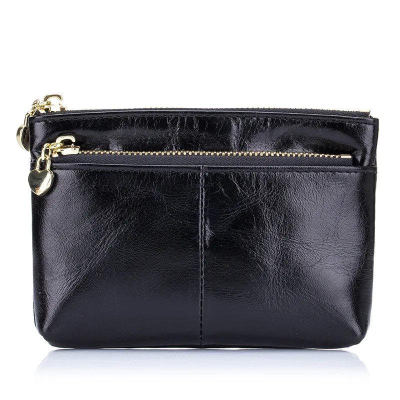 

Boshikang Genuine Leather Coin Purse Women Small Wallet Change Purses Mini Zipper Money Bags Coin Pocket Key Holder Carteira