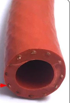 32 мм x 42 мм силиконовая ткачество трубы котельная трубка паровой шланг высокого давления водопровод плетеная линия силиконовый зажим провода трубки