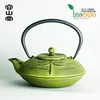 600ml~1000ml Cast Iron Tea Pot Set Japanese Teapot Tetsubin Kettle Drinkware KungFu Tools Color teapots Uncoated TeaKettle Gifts ► Photo 3/5