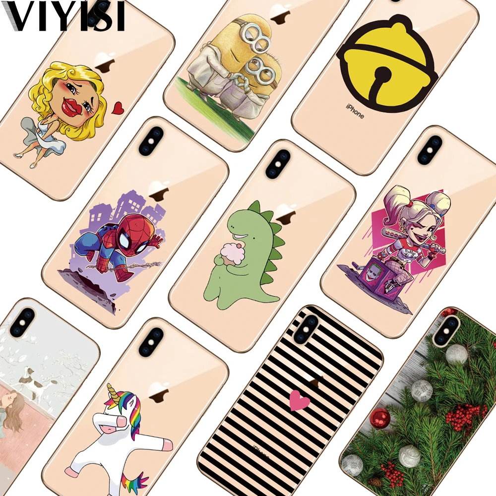 

Spiderman Marilyn Monroe For Apple iPhone X XS MAX XR Case IPhone 7 8 6 6S Plus 5 5S Coque Fundas Capas Etui Silicona Casos Para