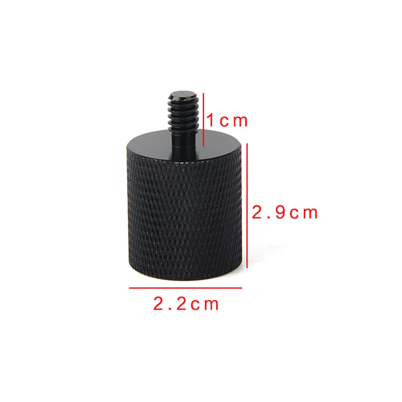 10pcs/lot Aluminum Alloy 5/8 to 1/4 Screws Adapter Microphone Bracket Conversion Level Tripod Mic Converter 5/8-1/4 | Электроника