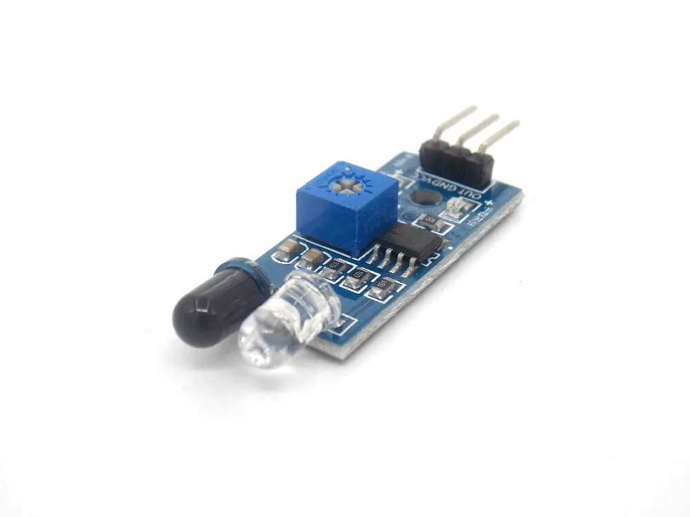 

IR Infrared Obstacle Avoidance Sensor Module Smart Car Robot 3-wire Reflective Photoelectric New