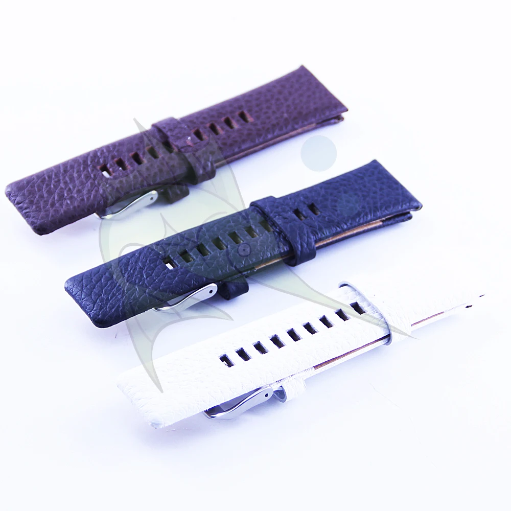 

Genuine Leather Watchband,Brown / Black / White 24mm 26mm 28mm Genuine leather watch strap for reloj diesel