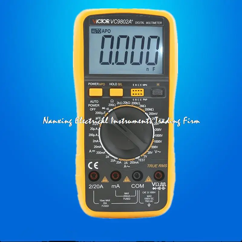 VICTOR VC9802A+ Professional Digital Multimeter Victor Multimeter