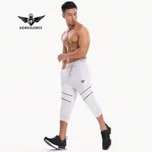 Korkslores мужские летние шорты для фитнеса Модные Повседневные Спортивные штаны мужская тренировка для бегунов хлопок бренд тренажерные залы мужские шорты