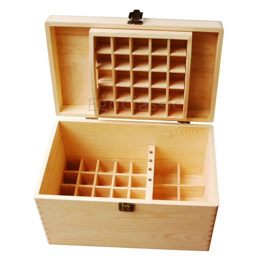 Деревянная коробка для хранения эфирных масел 56 отверстий|storage box|design storage boxdesigner