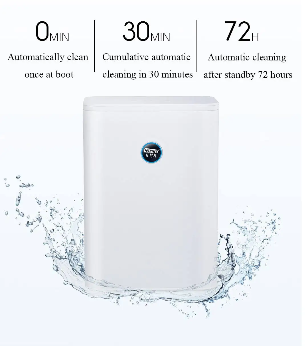 YOUPIN CHANITEX умный очиститель воды Mijia домашние фильтры для воды для очистки здоровья RO очистка технология обратного осмоса