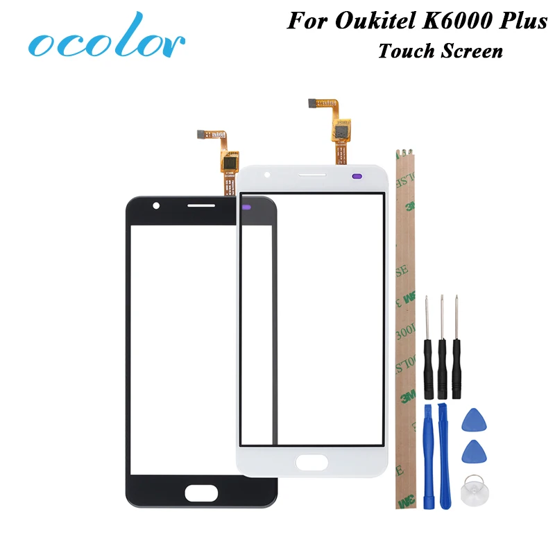 Ocolor для Oukitel K6000 плюс Сенсорный экран 5 ''планшета Панель идеальный ремонт