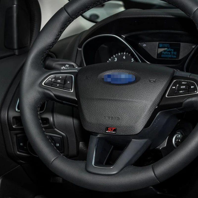 10x 50x 100x наклейка на рулевое колесо 3D для ST Racing Ford Focus Fiesta Ecosport Kuga