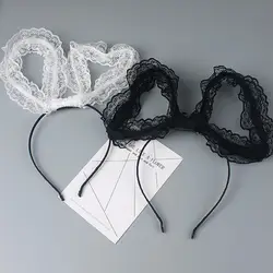 Новое поступление модные женские большой кролик уши hairband девушки Featival головные уборы женские милые аксессуары для волос для Хэллоуина