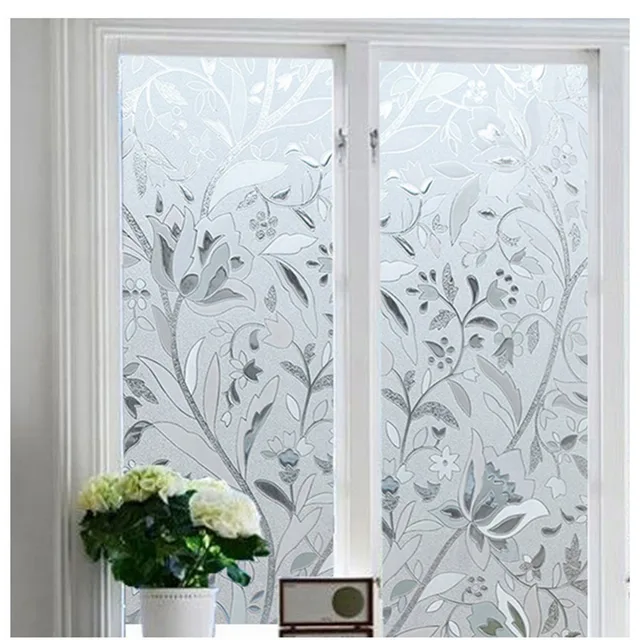 4 Types Pvc Frosted Gl Film Windows Shower Room Stained 4 Types Pvc Frosted Gl Film Windows Shower Room Stained Electrostatic Glue Free