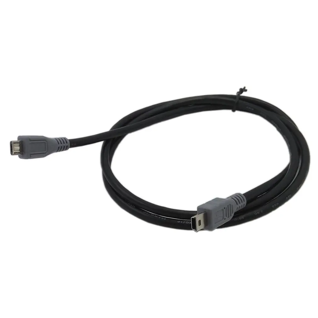 1 м 20 см Micro USB к Mini USB OTG Кабель-адаптер папа-папа Тип 5-контактный конвертер адаптер передачи данных зарядный кабель-удлинитель