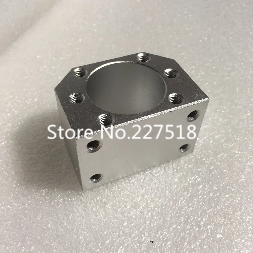 

1pc RM1605 ballscrew nut housing bracket holder inner hole 28mm DSG16H for SFU1604 SFU1605 SFU1610 Aluminium Alloy Material